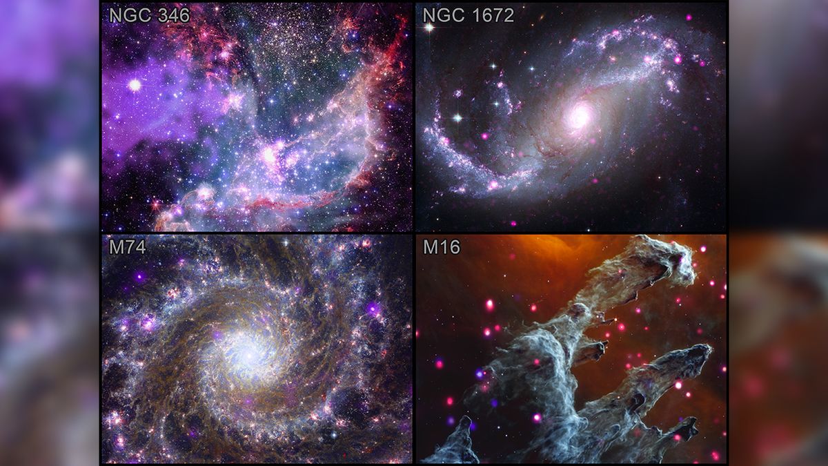Očima dalekohledů: NASA přináší úchvatné snímky galaxií a hvězd